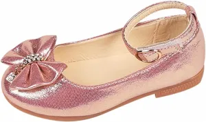 Baby Shoes Toddler Walking Bowknot Dance Crystal Kids Girls Shoes Children Shoes Shallow Baby First WaIker Shoes