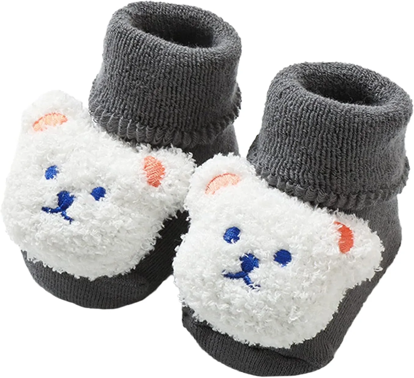 Baby Shoes Toddler Walking Warm Winter Baby Shoes Cartoon Bear Shape Cute Baby Shoes Baby Soft Sole First WaIker