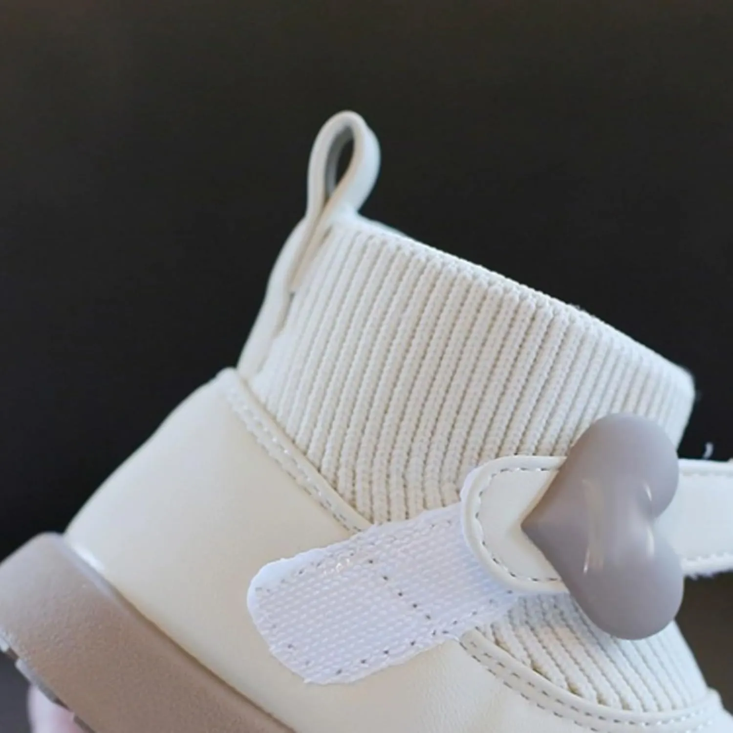 Baby Snow Ankle Boots Soft Sole Flat Slip On Boots Casual Walking Short Boots Warm Non Slip Low Calf Boots
