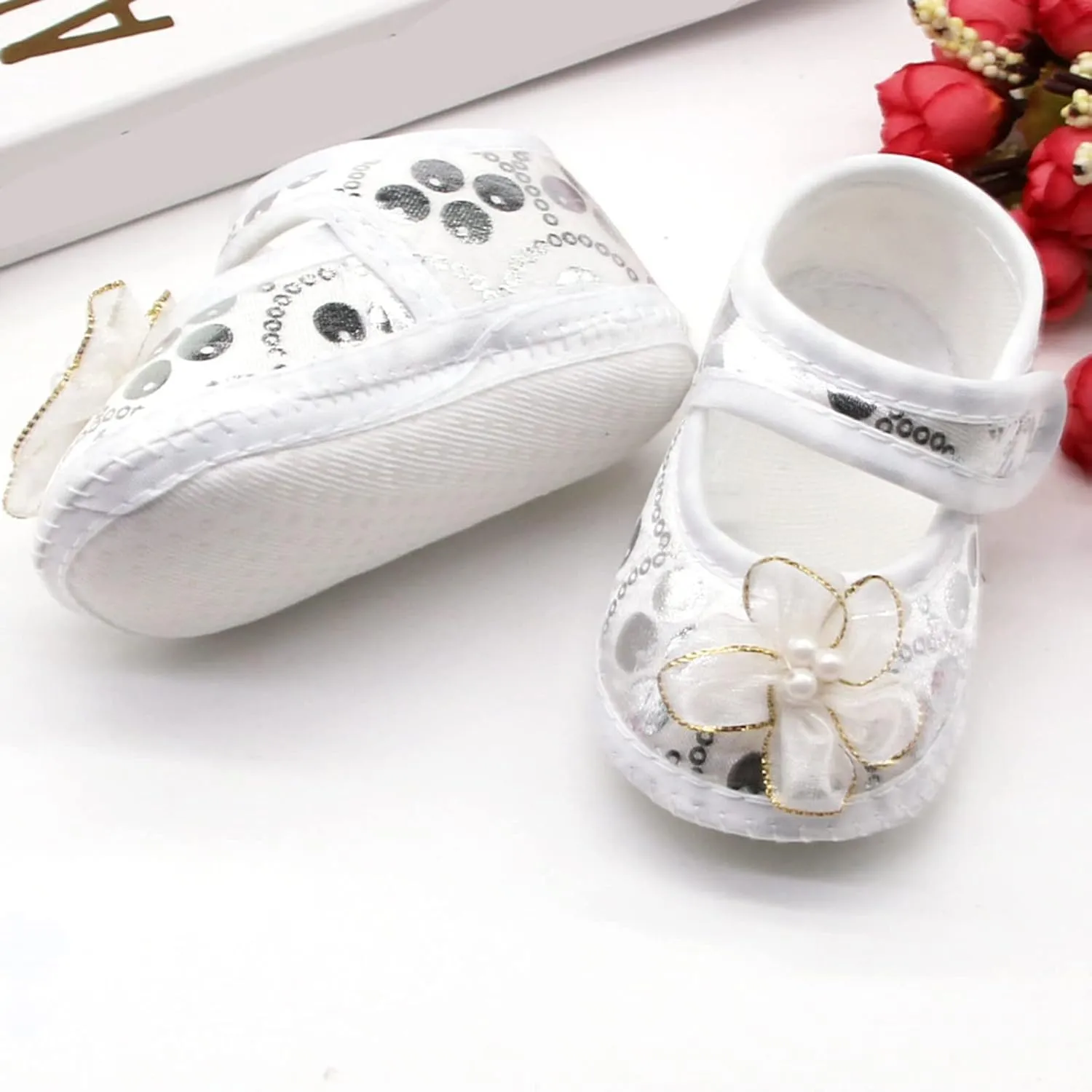 Baby Soft Sole Cute New Born Girls Casual Baby Dress Shoes Princess Shoes Infant 10 Shoes Girls