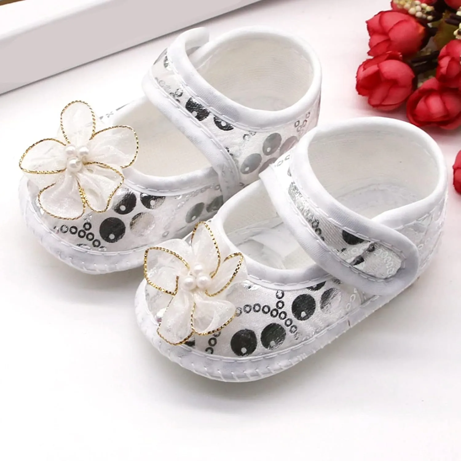 Baby Soft Sole Cute New Born Girls Casual Baby Dress Shoes Princess Shoes Infant 10 Shoes Girls
