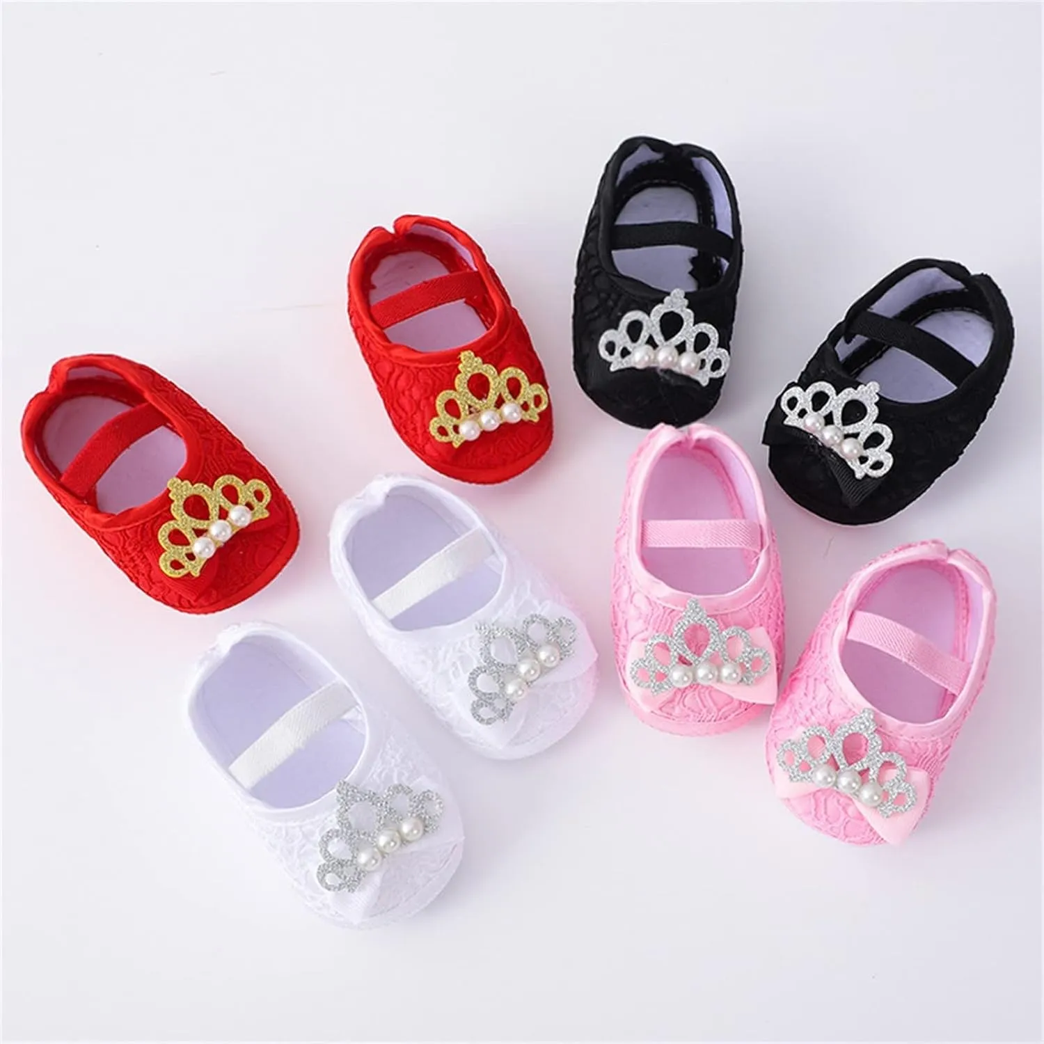 Big Kids Moccasins Baby Shoes Fashion Soft Sole Toddler Shoes Pearl Dress Flower Princess Shoes Girls Winter Slippers
