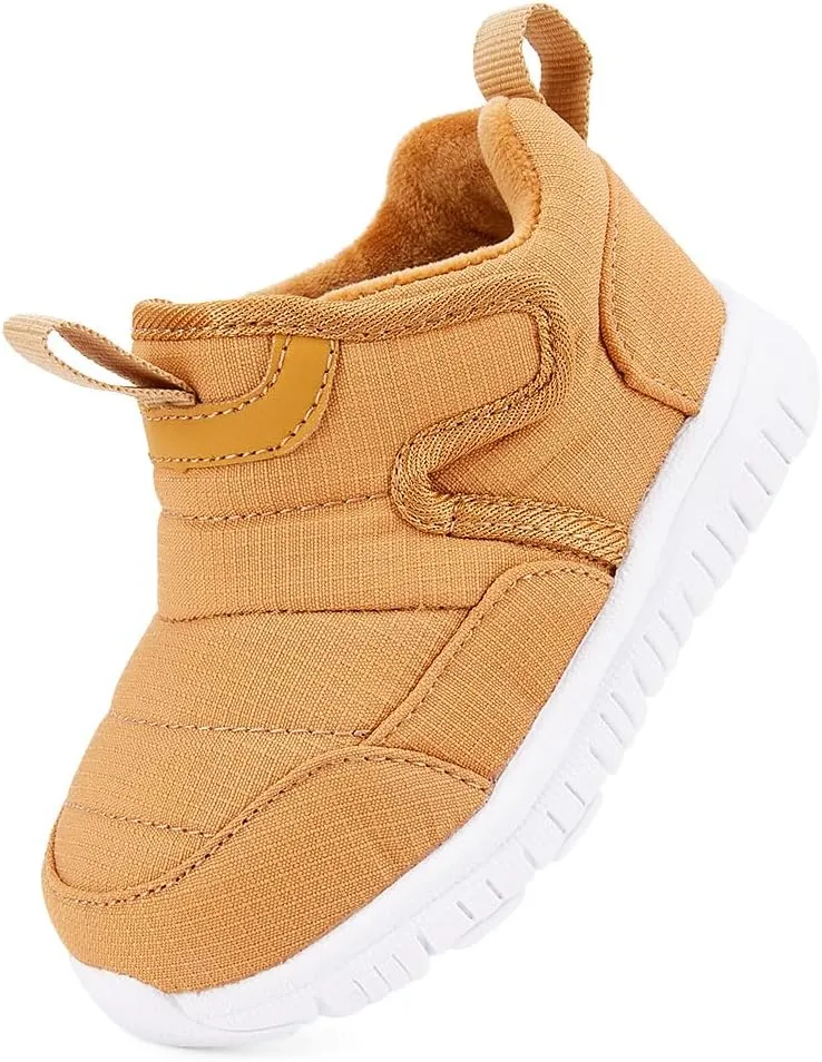 BMCiTYBM Baby Snow Boots Winter Boys Girls Booties Lightweight Outdoor First Walker Shoes