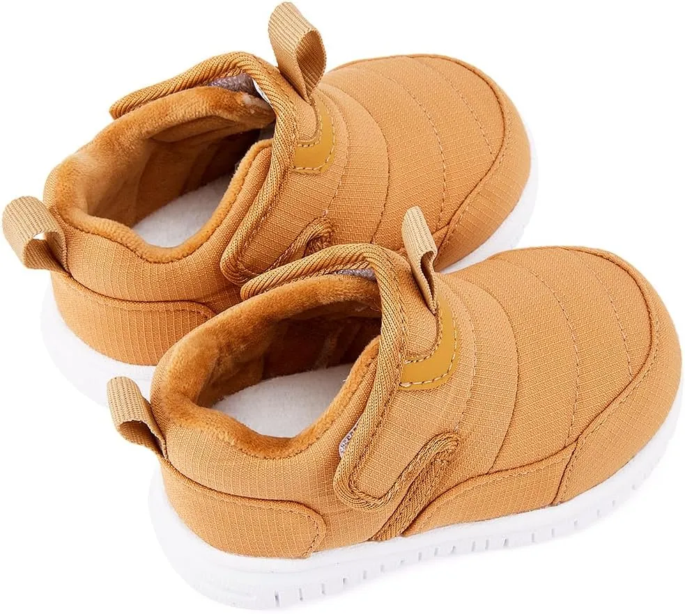 BMCiTYBM Baby Snow Boots Winter Boys Girls Booties Lightweight Outdoor First Walker Shoes