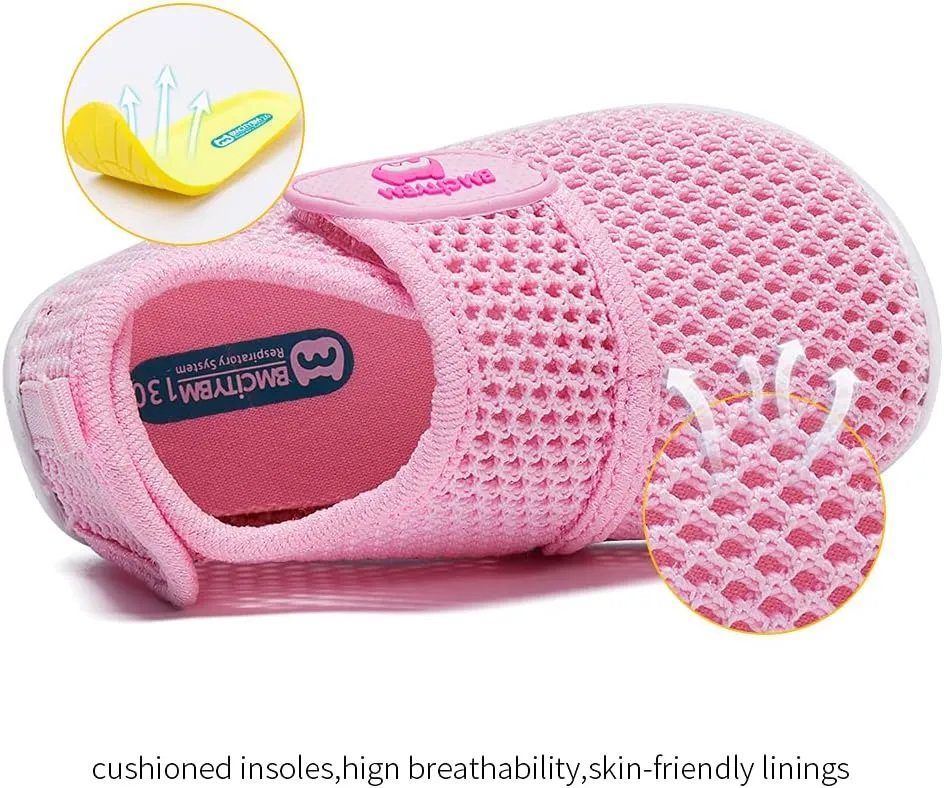 BMCiTYBM Toddler Baby Shoes Girl Boy Breathable Mesh Sneakers Non Slip