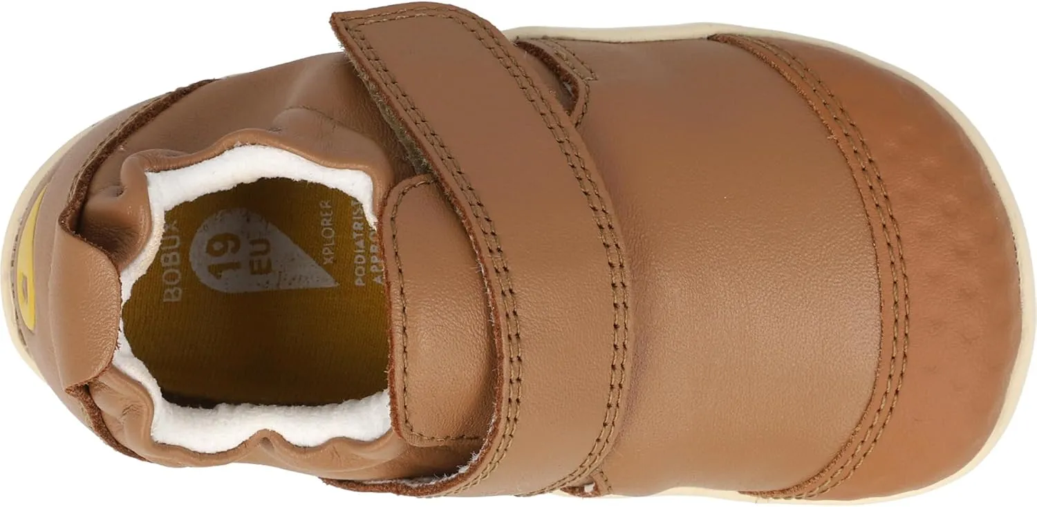 Bobux Xplorer Go Caramel Premium Soft Leather Pre-Walkers Shoes