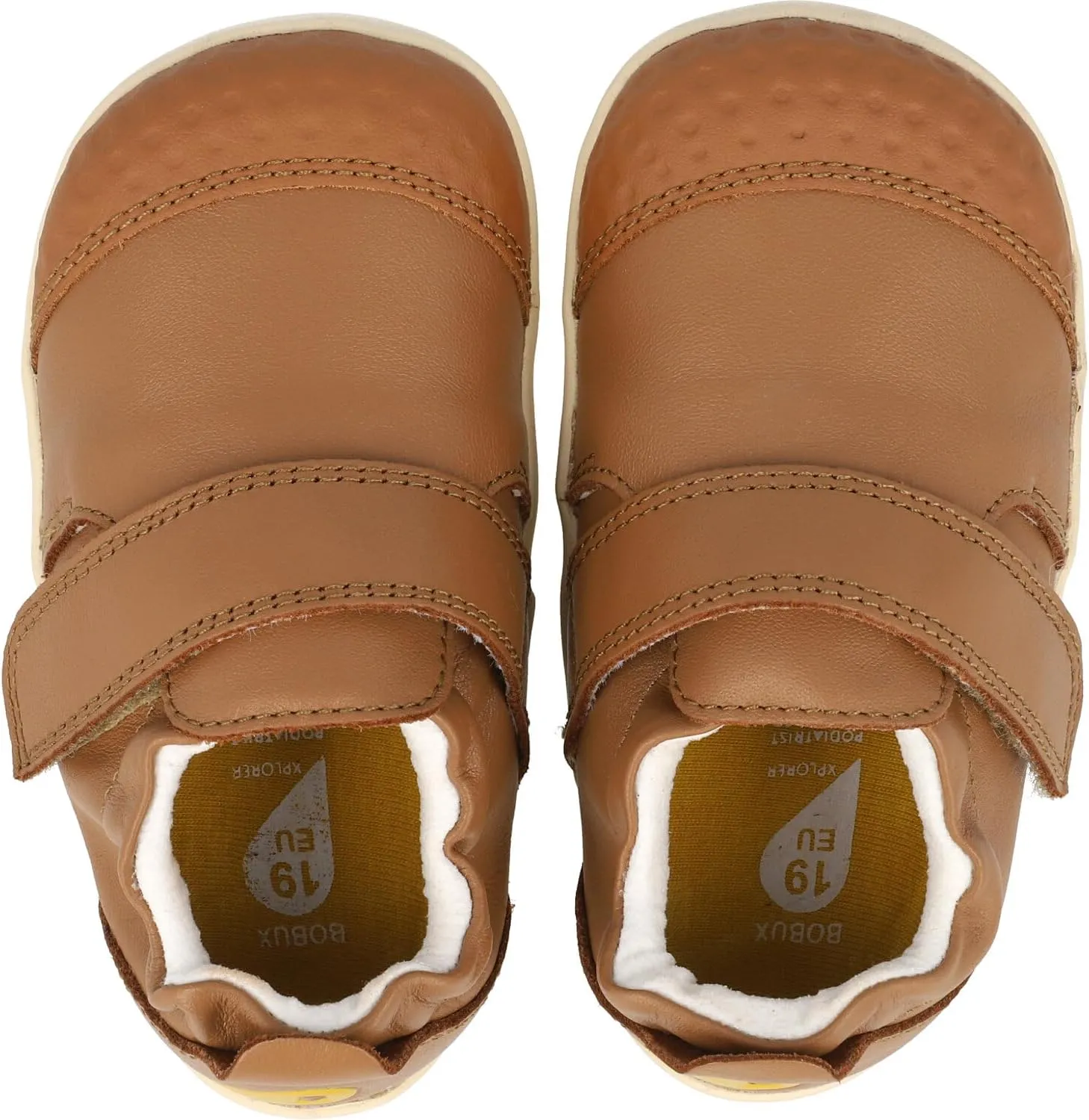 Bobux Xplorer Go Caramel Premium Soft Leather Pre-Walkers Shoes