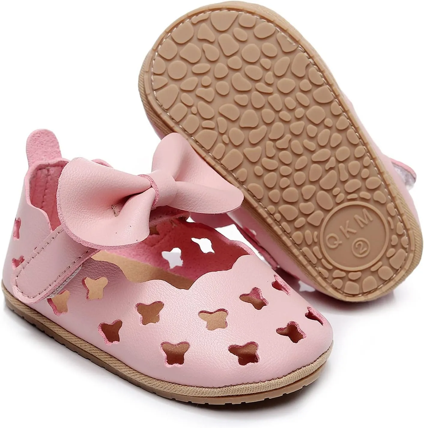 Boy Crib Princess Out Hollow Shoes Infant For 018M Walkers Shoes Bowknot Girls Sandals Summer First Toddler Kids Slides