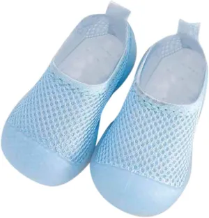 Boys Girls Low Heel Shoes Toddler Kids Infant Newborn Baby Boys Girls Summer Shoes Solid Soft Soles (Blue, 24 Toddler)
