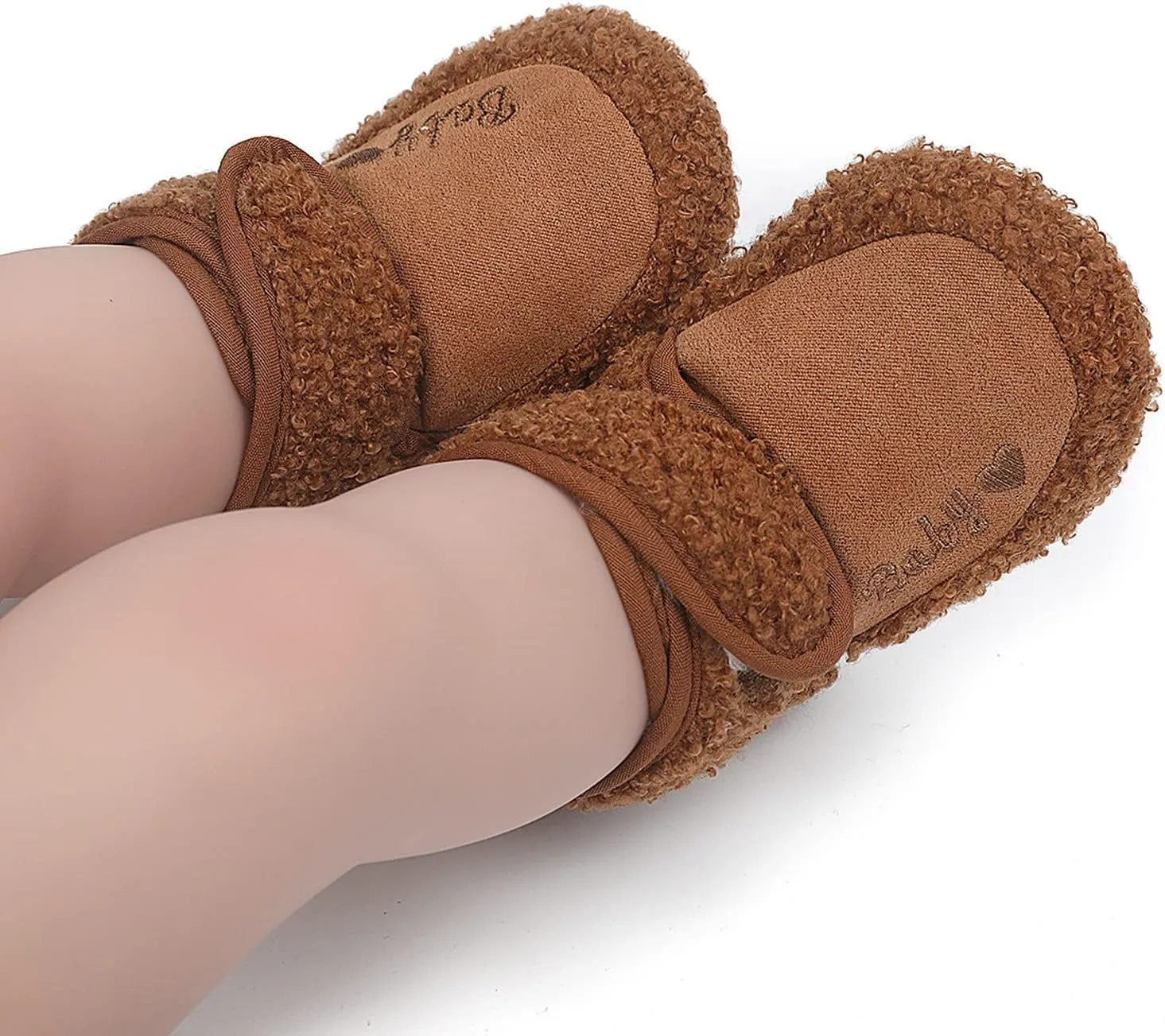 Boys Shoes Plush Girls Walkers Cotton Shoes Baby Snow Infant First Soft Boots Warm Boys Baby Shoes Toddler Suede Boots