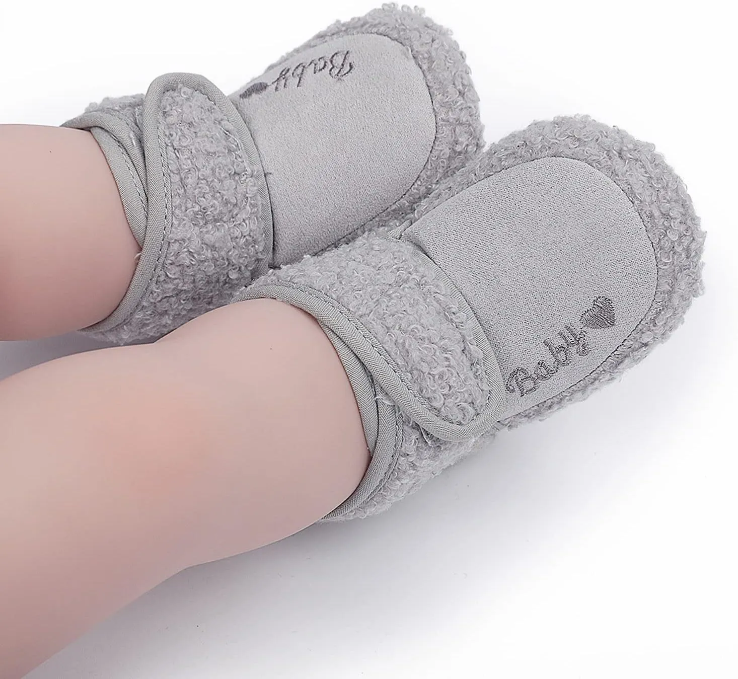 Boys Shoes Plush Girls Walkers Cotton Shoes Baby Snow Infant First Soft Boots Warm Boys Baby Shoes Toddler Suede Boots