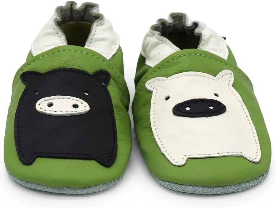 Carozoo Mary Jane Baby Girl Soft Sole Leather Shoes Slippers