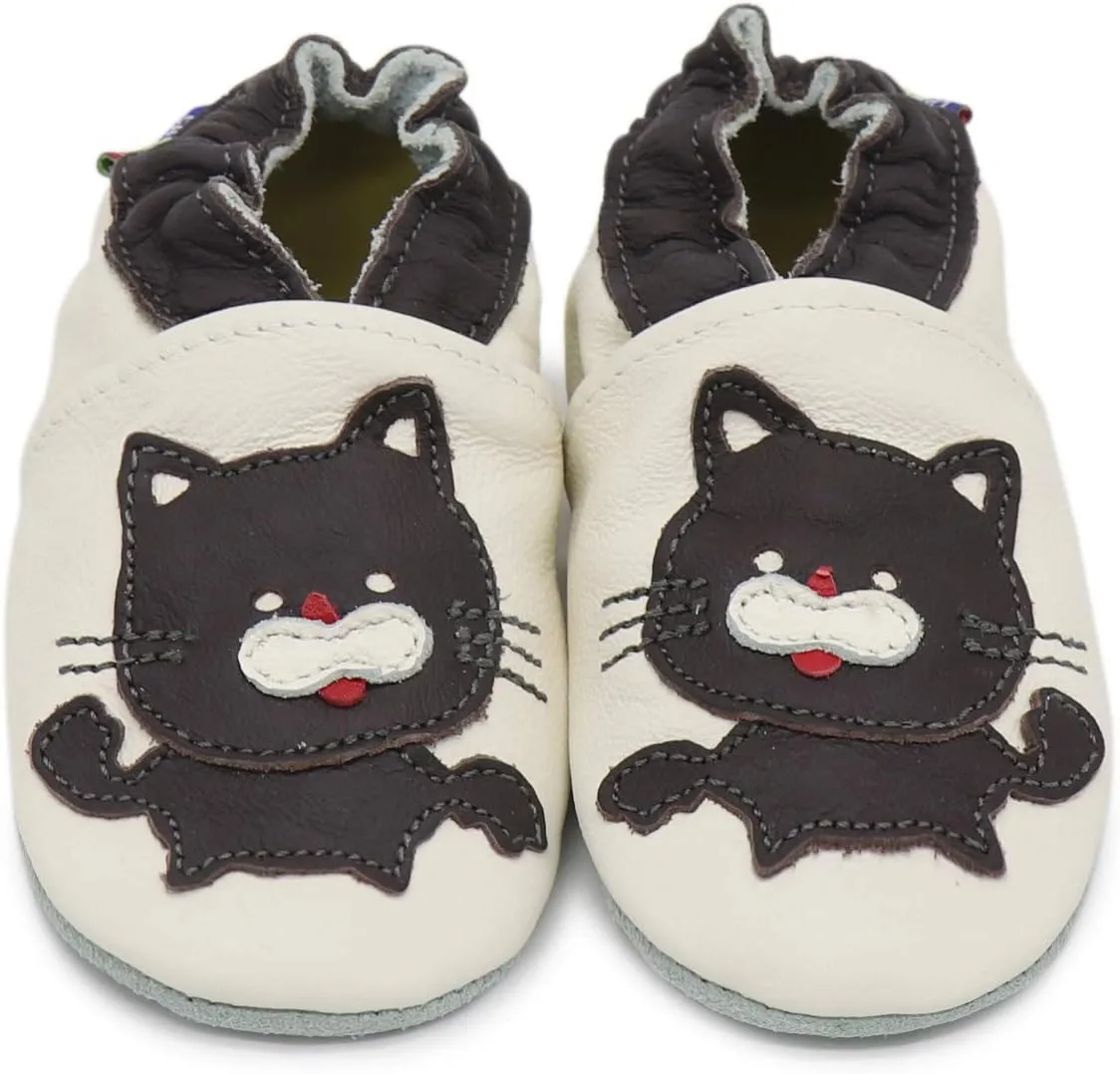Carozoo Mary Jane Baby Girl Soft Sole Leather Shoes Slippers