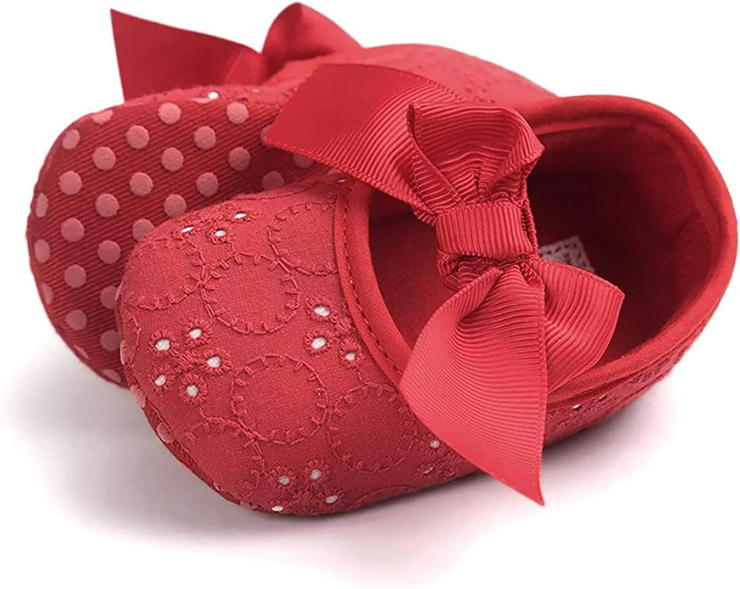 Casual Shoes for Girls Toddler Sole Shoes Fashion Baby Embroidered Shoes Soft Bow Princess Girl Baby Casual Shoes