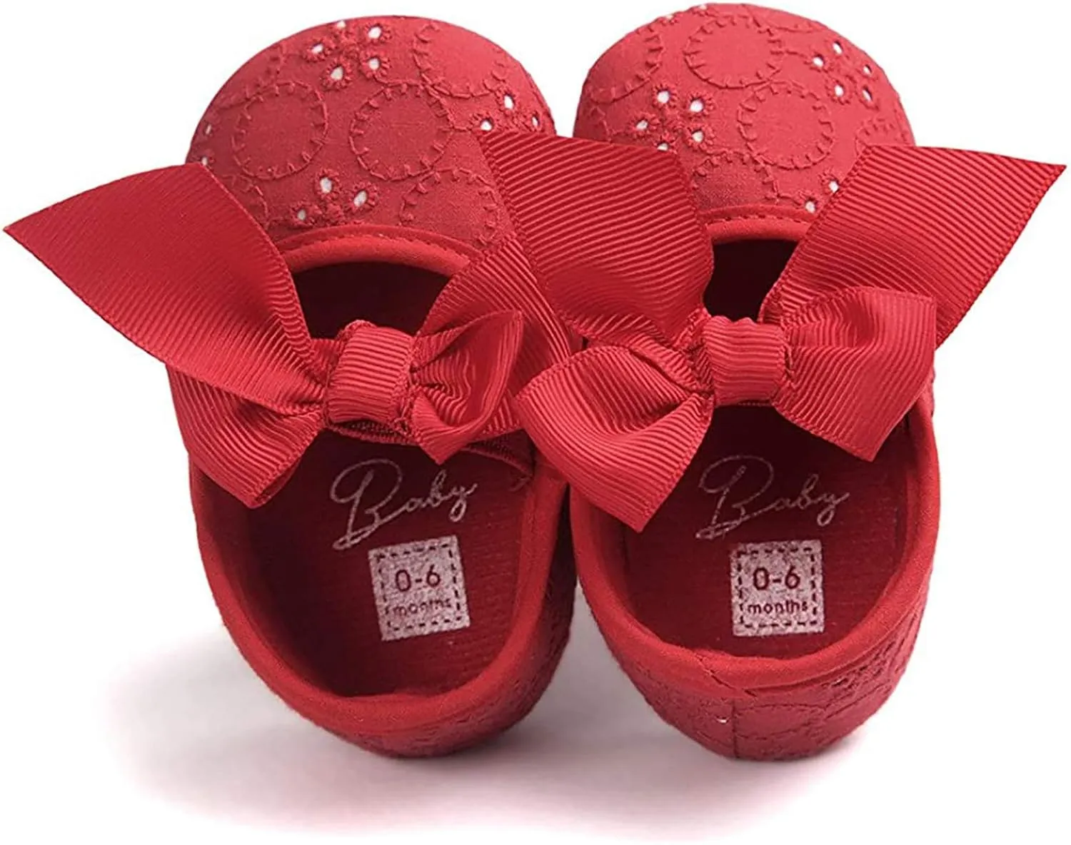 Casual Shoes for Girls Toddler Sole Shoes Fashion Baby Embroidered Shoes Soft Bow Princess Girl Baby Casual Shoes