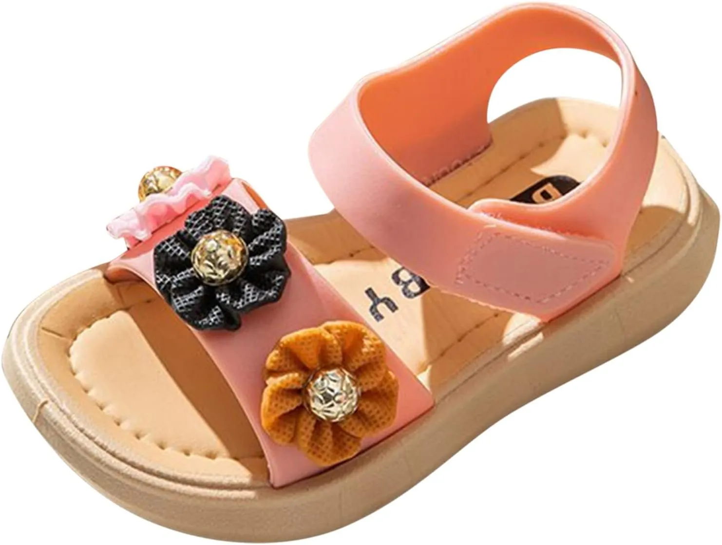 Children Sandals Thickened Summer Princess Fashion Soft Sole Children Girls Baby Beach Sandals Size 12 Girls