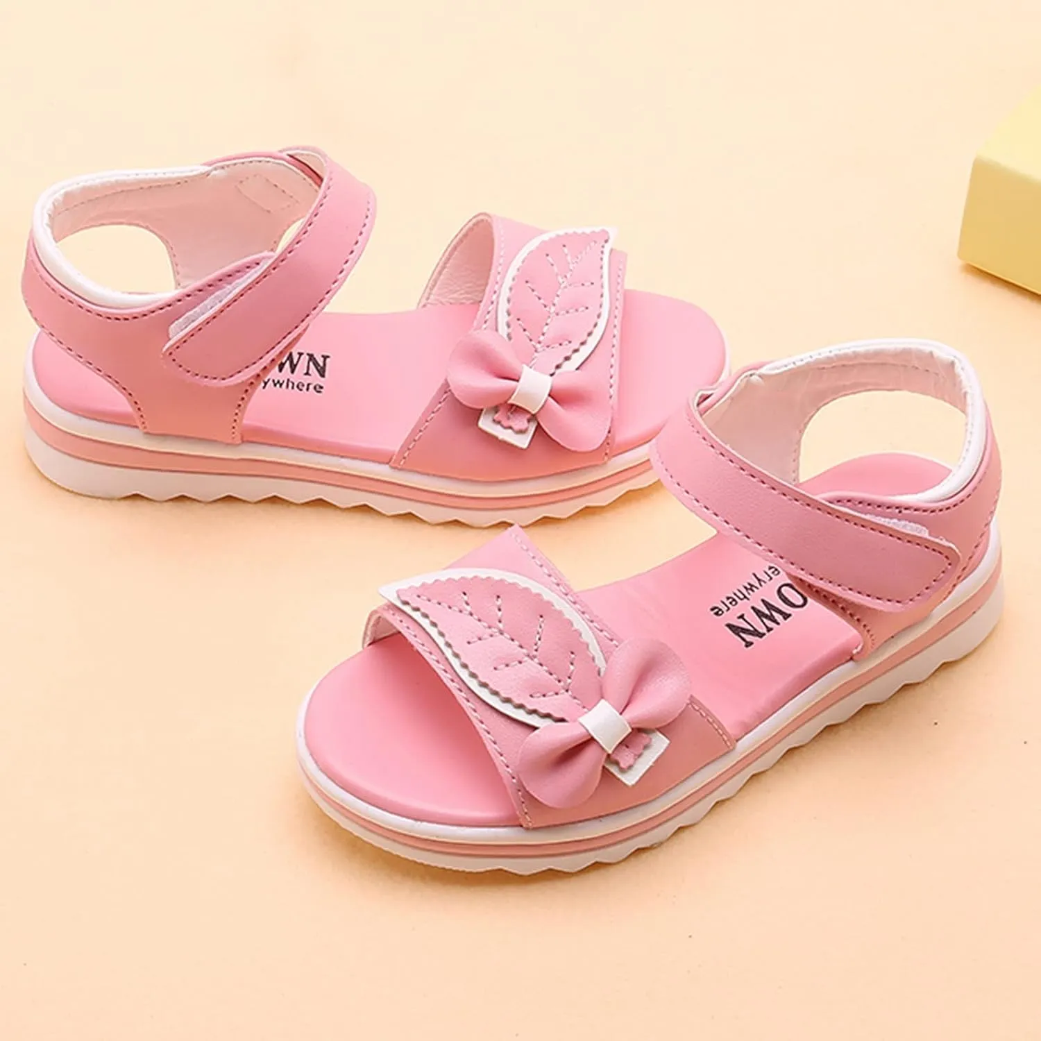 Children Shoes Fashion Flower Thick Sole Sandals Soft Sole Comfortable Princess Sandals Toddler Shoes Girls