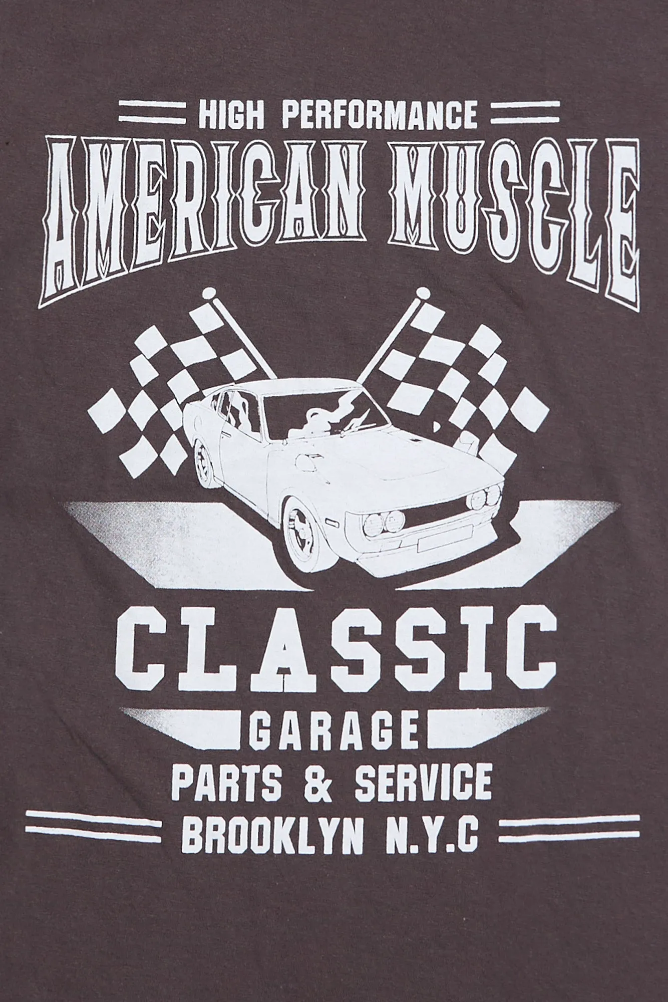 Classic Garage American Muscle Graphic Relaxed Tee