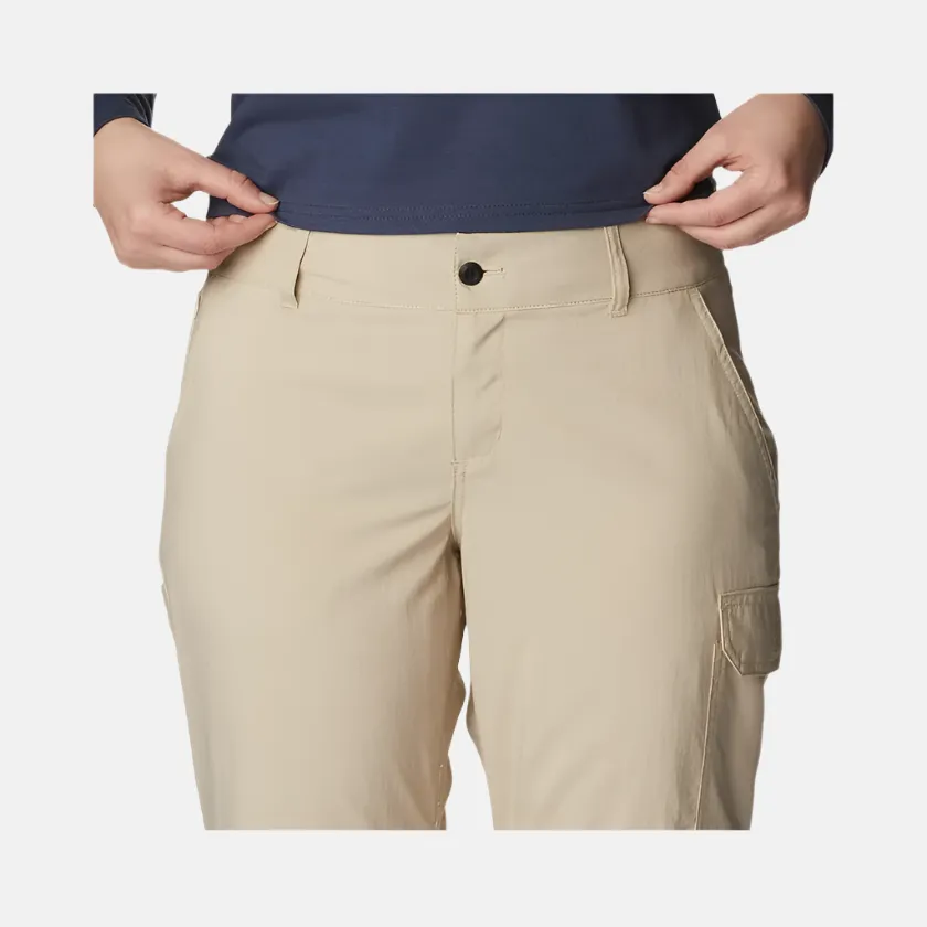 Columbia Omni-Shade Silver Ridge Utility Convertible Women's Pant -Beige