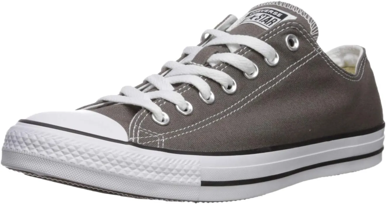 Converse Unisex Chuck Taylor All Star Low Top Charcoal Sneakers - 5.5 D(M)