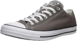 Converse Unisex Chuck Taylor All Star Low Top Charcoal Sneakers - 5.5 D(M)