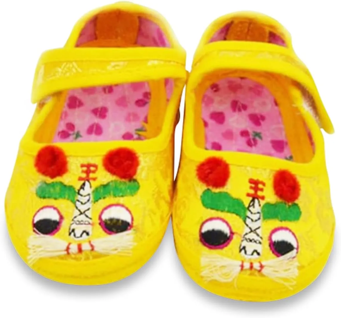 CRB Baby Boy Girl Newborn Infant Chinese New Years Celebration Asian Lion Shoe
