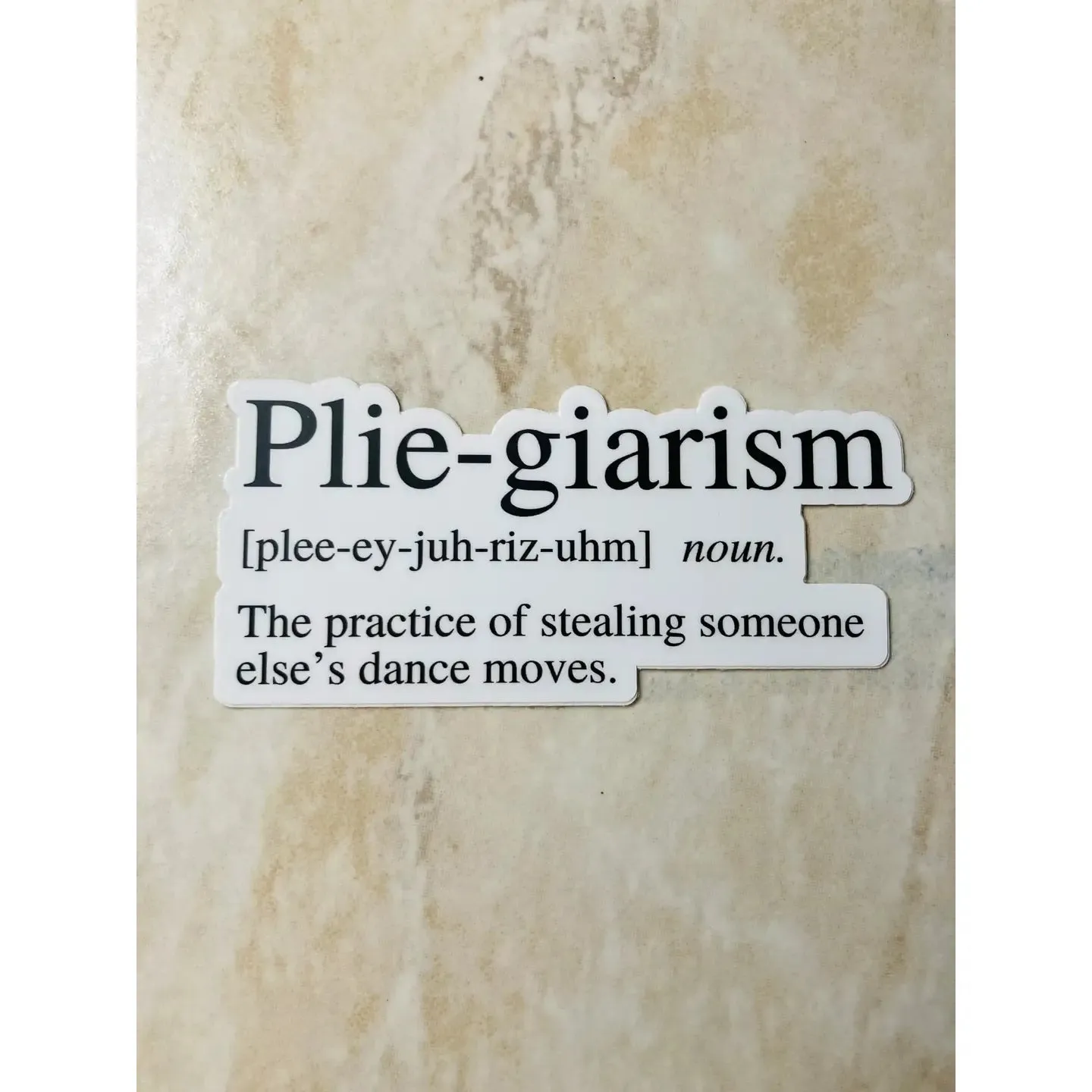 Dance Inspired Vinyl Stickers by Denali & Co.