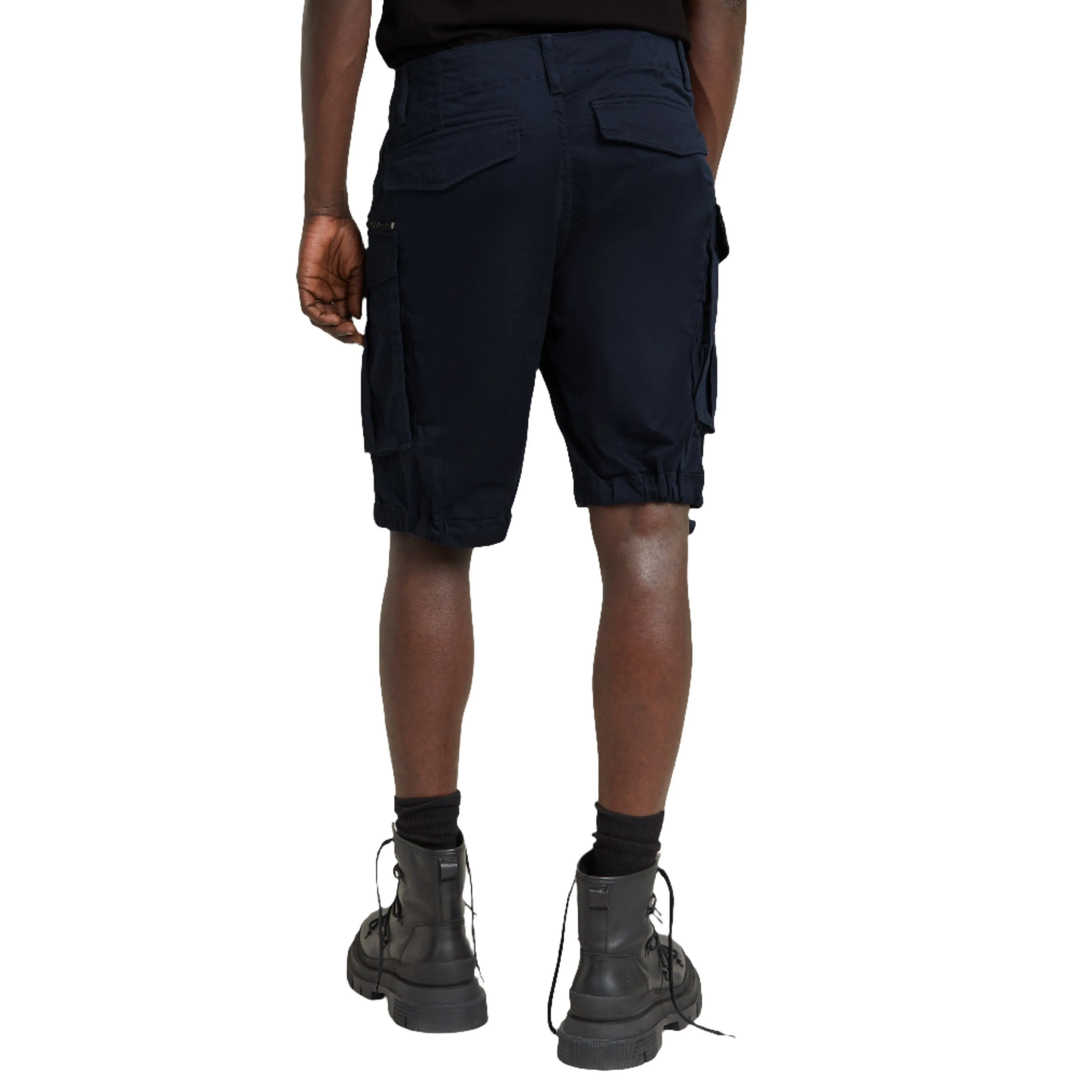 Dark Blue Relaxed Rovic Short