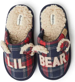 Dearfoams Unisex-Child Easter Basket Stuffers Gifts for Kids Toddler Lil Baby Bear Slipper