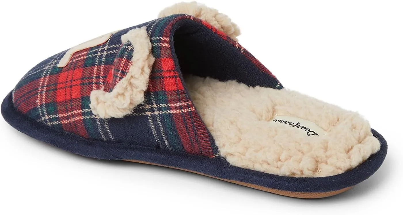 Dearfoams Unisex-Child Easter Basket Stuffers Gifts for Kids Toddler Lil Baby Bear Slipper