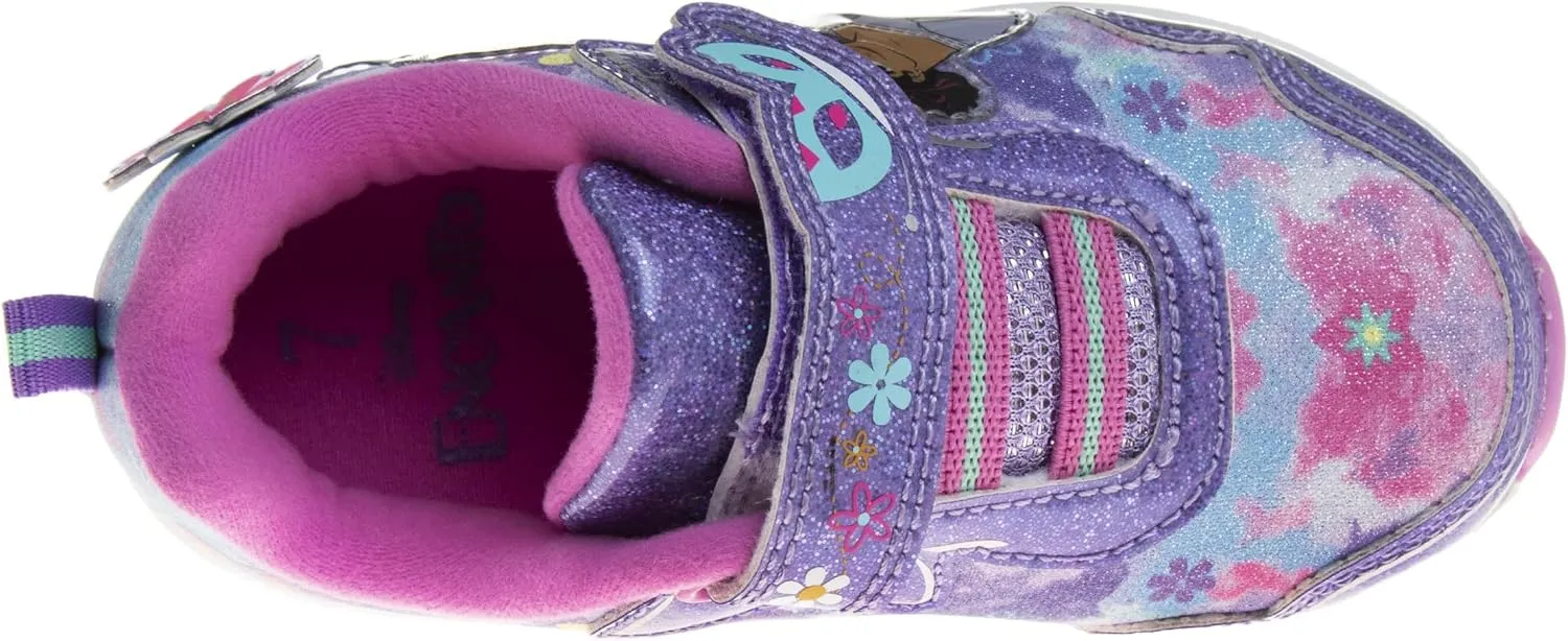 Disney Girls Princess Characters Light Up Laceless Shoes (Toddler/Little Girl)
