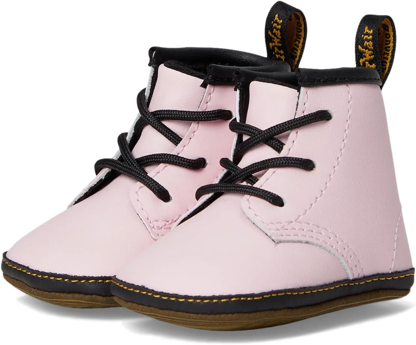 Dr. Martens Kid's Collection Unisex 1460 Crib (Infant/Toddler) Pale Pink 3 UK (US 4 Toddler) M