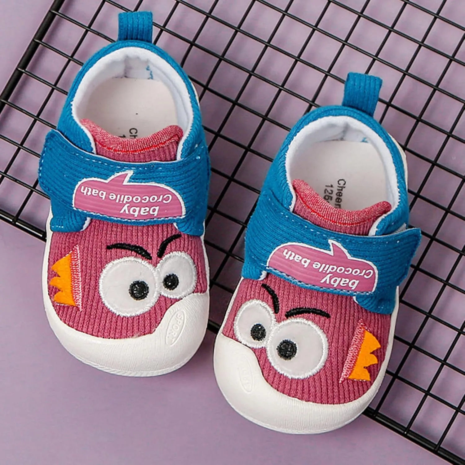 Fashion Autumn Toddler and Girls Casual Shoes Soft Sole Round Toe Buckle Shoes Girls Sneaker Size 1 (Pink, 15-18 Months)