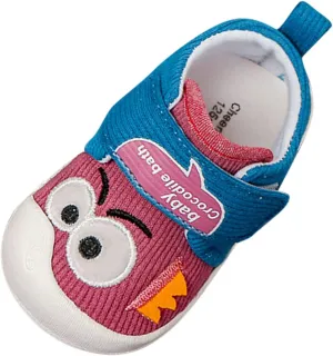 Fashion Autumn Toddler and Girls Casual Shoes Soft Sole Round Toe Buckle Shoes Girls Sneaker Size 1 (Pink, 15-18 Months)