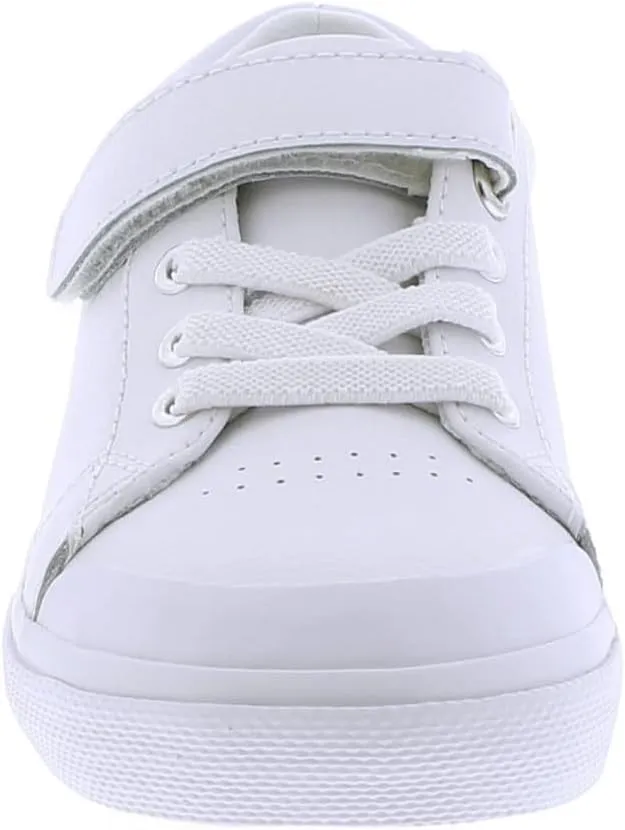FOOTMATES Reese Leather Shoes for Boys and Girls with Custom-Fit Insoles, Slip-Resistant Rubber Outsole, and Breathable Lining - for Infants, Toddlers, and Little Kids