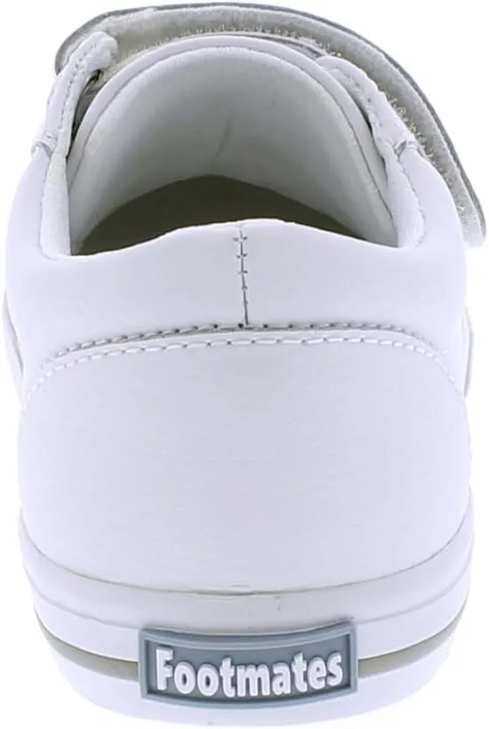 FOOTMATES Reese Leather Shoes for Boys and Girls with Custom-Fit Insoles, Slip-Resistant Rubber Outsole, and Breathable Lining - for Infants, Toddlers, and Little Kids