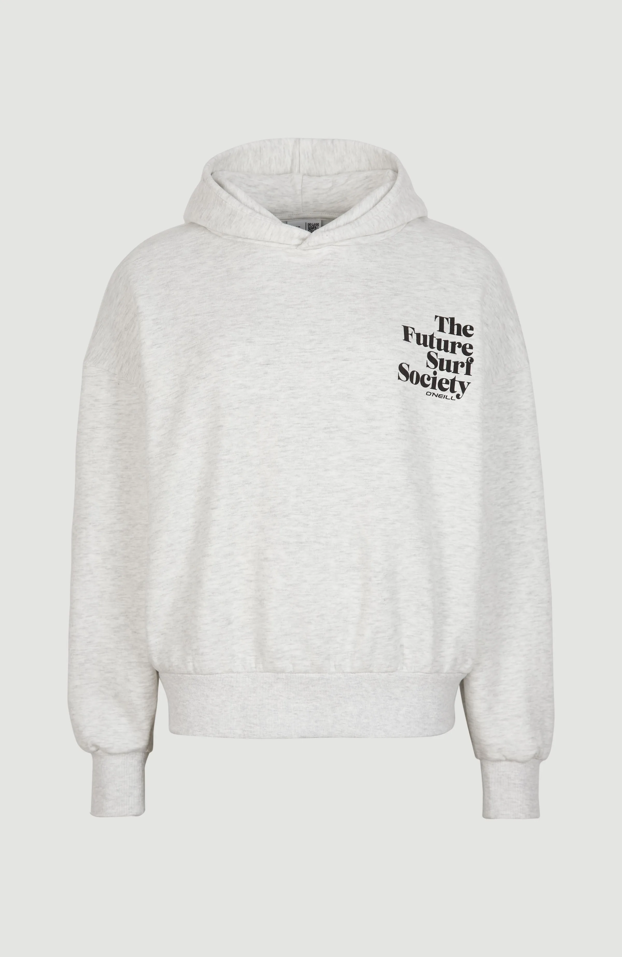 Future Surf Hoodie | White Melange