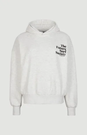 Future Surf Hoodie | White Melange