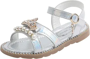 Girl Platform Sandals Girls Sandals Flat Pearl Children Shoes Big Kids Beach Shoes Girls Princess Girls Pool Slides