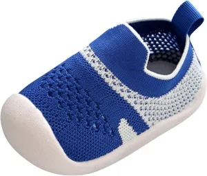 Girls Boys Leisure Shoes Mesh Soft Bottom Breathable Slip On Sport Shoes Socks Shoes Toddler Boys Winter Shoes