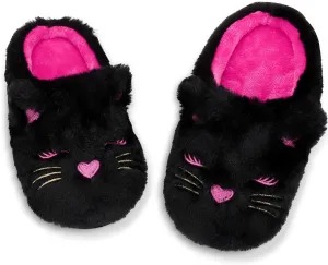 Girls Cute Animal Slippers for Toddler Kids Fuzzy Slip-on House Shoes Warm Fluffy Plush Indoor Home Slippers