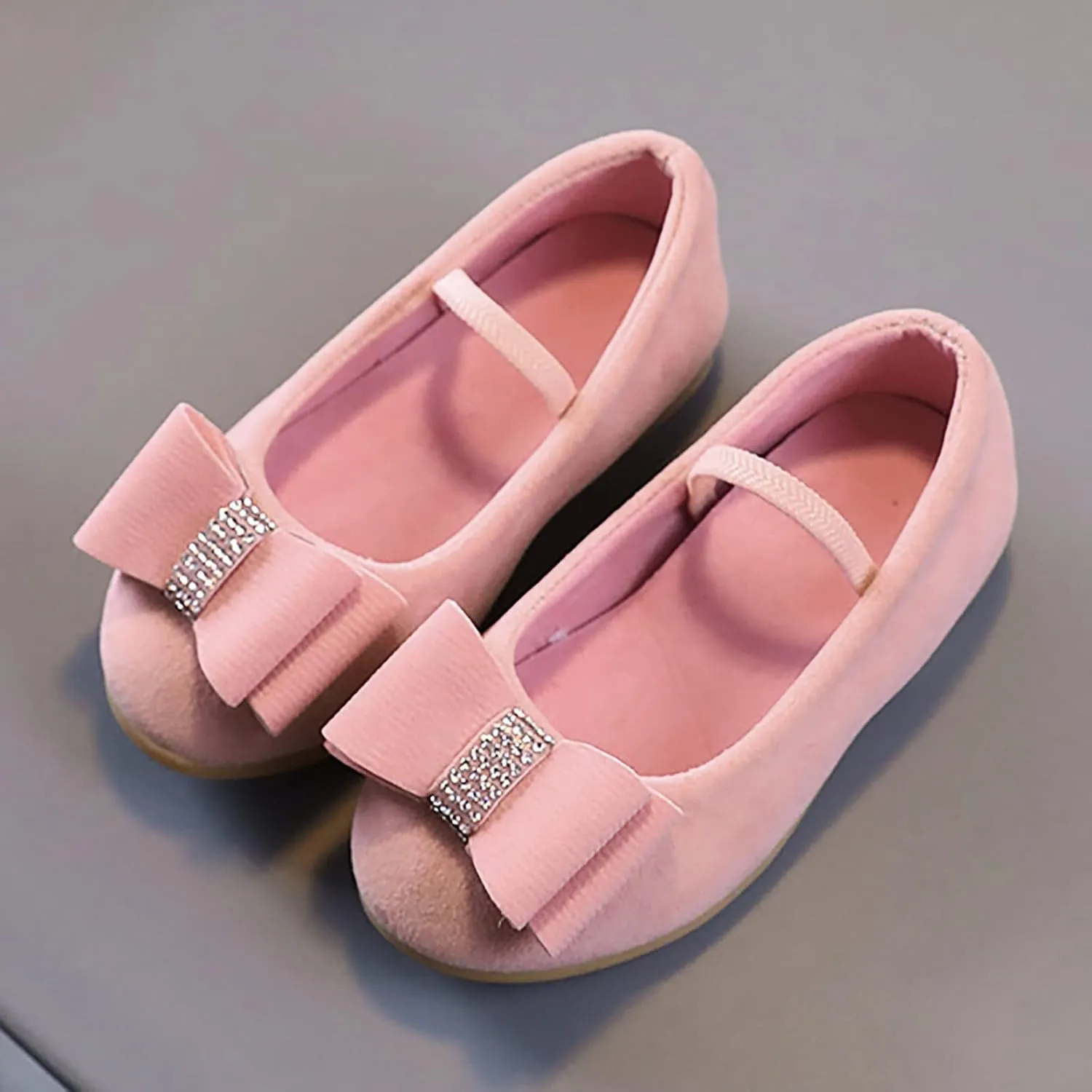 Girls Princess Shoes Toddler Infant Kids Baby Bowknot Sandals Shoes Girls High Heel Sandals