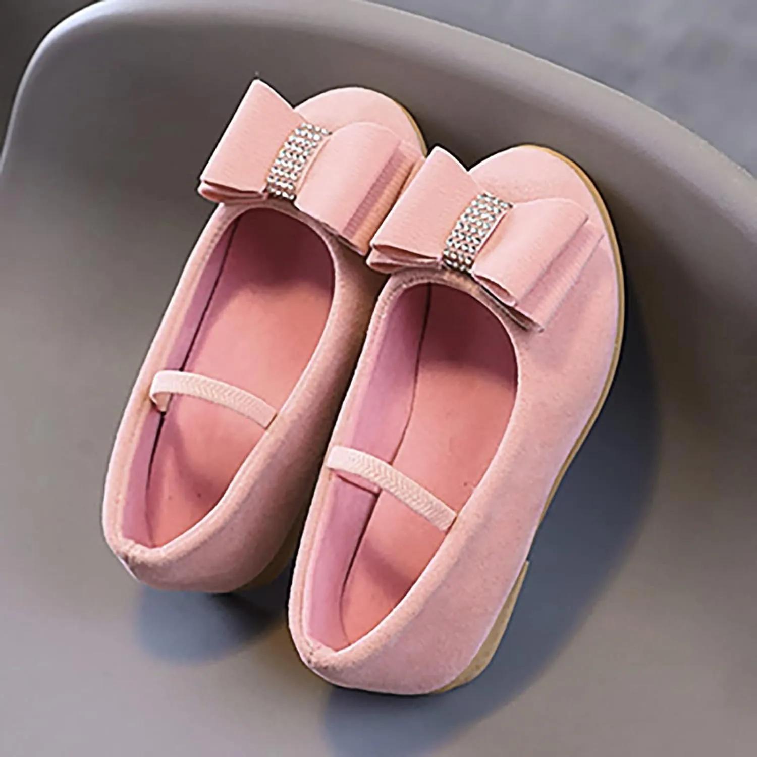 Girls Princess Shoes Toddler Infant Kids Baby Bowknot Sandals Shoes Girls High Heel Sandals