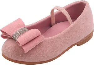 Girls Princess Shoes Toddler Infant Kids Baby Bowknot Sandals Shoes Girls High Heel Sandals