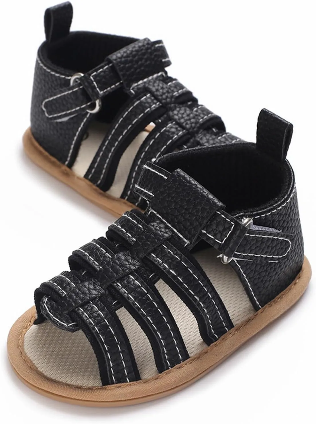 Girls Wedding Sandals Baby Boys Girls Summer Sandals Outdoor Beach Anti Slip Rubber Soft Sole Jelly Sandals for Babies
