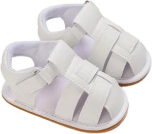 Infant Baby Boys Girls Shoes Summer Sandals Soft Sole Non-Slip Newborn Toddler First Walking Crib Athletic Shoes