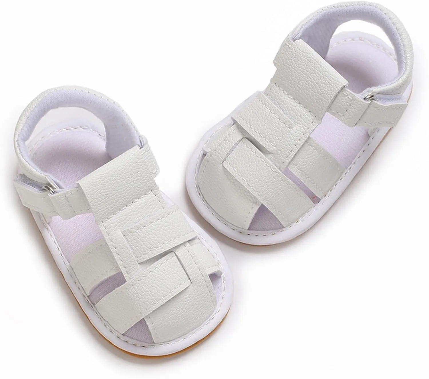 Infant Baby Boys Girls Shoes Summer Sandals Soft Sole Non-Slip Newborn Toddler First Walking Crib Athletic Shoes