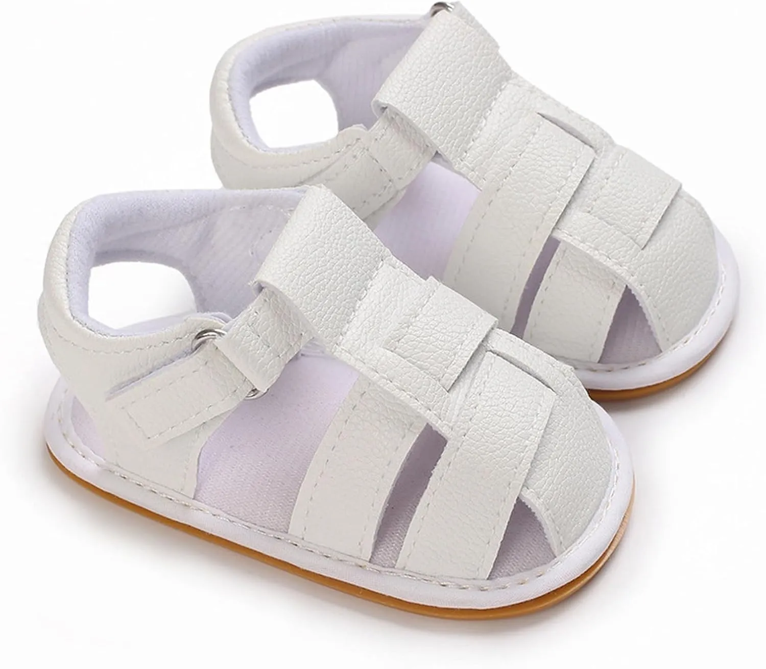 Infant Baby Boys Girls Shoes Summer Sandals Soft Sole Non-Slip Newborn Toddler First Walking Crib Athletic Shoes