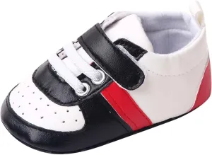 Infant Baby Color Matching Prewalker Sneakers Toddler Boys Girls Anti-Slip Soft Sole Lightweight First Step Shoes Kids
