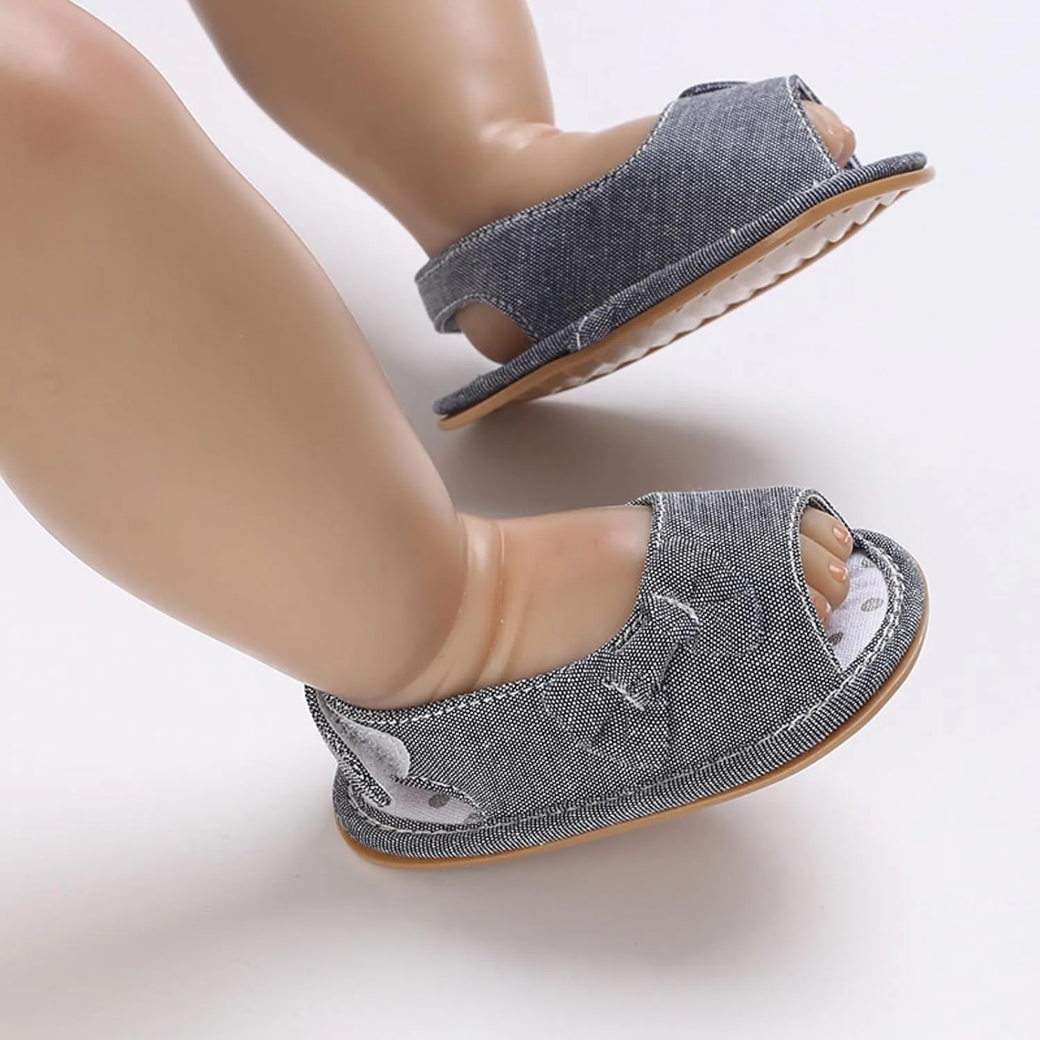 Infant Baby Girls Sandals With Flower Bowknot Soft Sole Shoes Newborn Toddler First Walkers Crib Dress Shoes